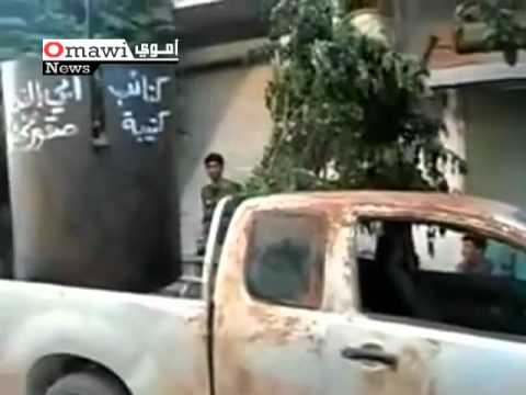 اشتباكات بين كتيبة أبي الفداء وقوات النظام في  معركة التحرير في كفرنبل