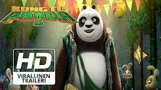 Kung Fu Panda 3  Virallinen traileri 2 HD  Suomi