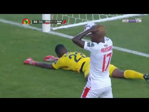 Itamunua Keimuine Owen Goal Morocco vs Namibia 1-0