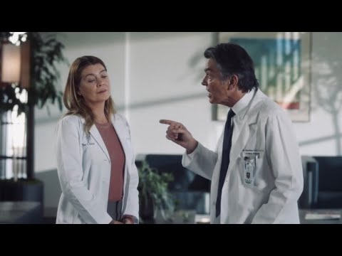 Greys Anatomy 18x05 Meredith and David fight about Tom Koracick