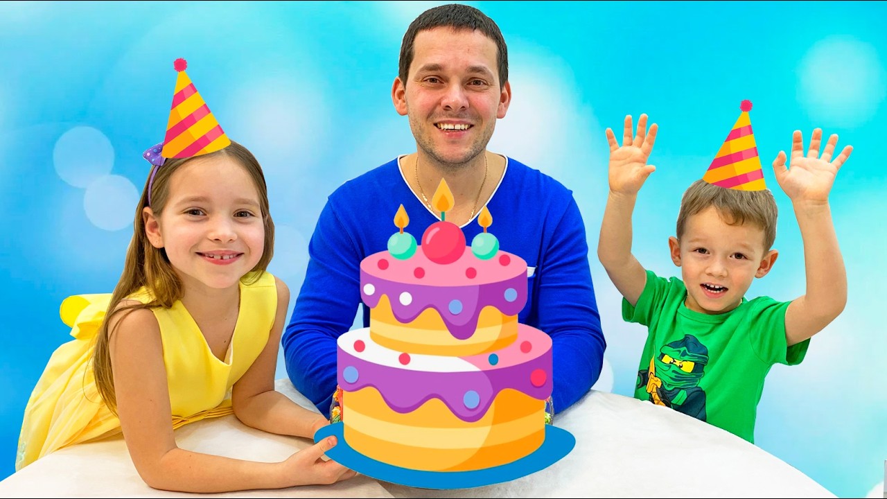 Birthday Surprise! Sofia and Max are preparing a gift for Dad!