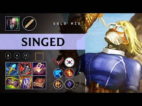 Singed Mid vs Sylas - KR Grandmaster Patch 26.02