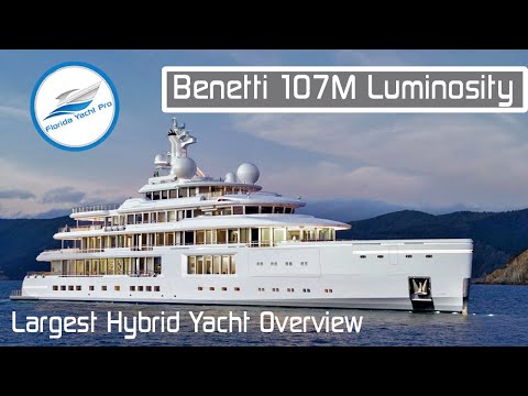 353' Benetti Luminosity FB272 107M Superyacht | The biggest Hybrid Giga Yacht: Overview