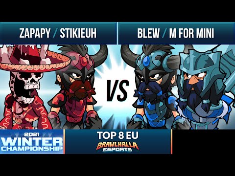 Zapapy & Stikieuh vs Blew & M for Mini - Top 8 - Winter Championship 2021 - EU 2v2