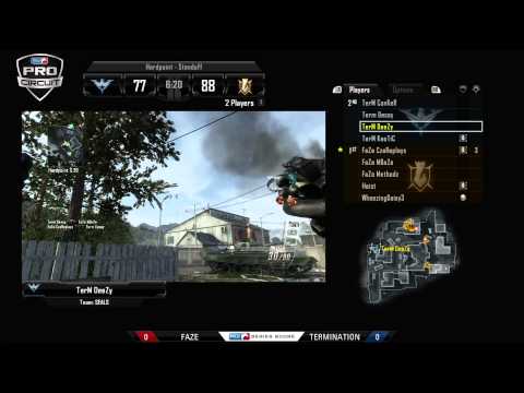 Faze vs Termination - Game 1 - CWR1 - MLG Anaheim 2013