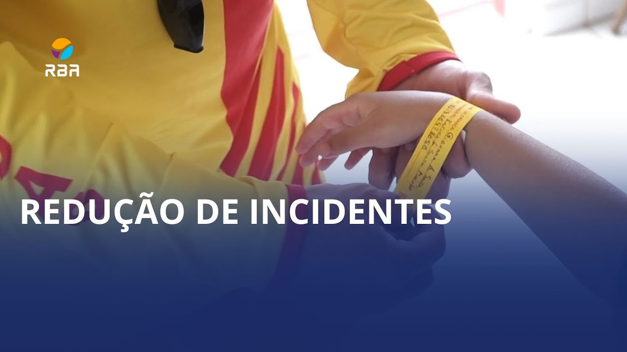 Crianças perdidas em praias