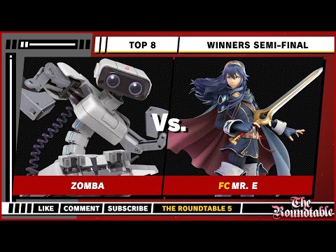 The Roundtable 5 - Winners Semi - Zomba (R.O.B) VS Mr. E (Lucina) - Super Smash Bros Ultimate - SSBU
