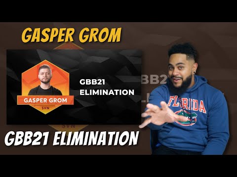Gasper Grom - GBB21: World League Loopstation Elimination | REACTION