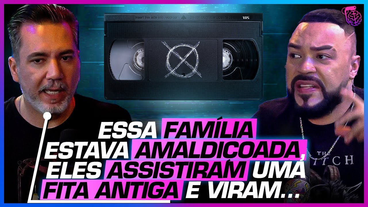 A HISTÓRIA ASSUSTADORA do VHS e a FAMÍLIA ASSOMBRADA - JU CASSINI, DANIEL PIRES E LUCIANO MILICI