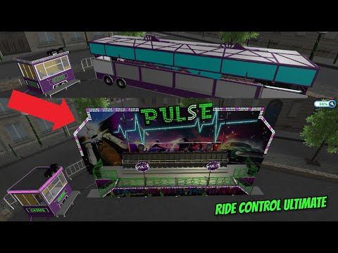 Virtual Fairground - Building Up/Operating The Pulse Miami, Ride Control Ultimate Fun Fair Simulator
