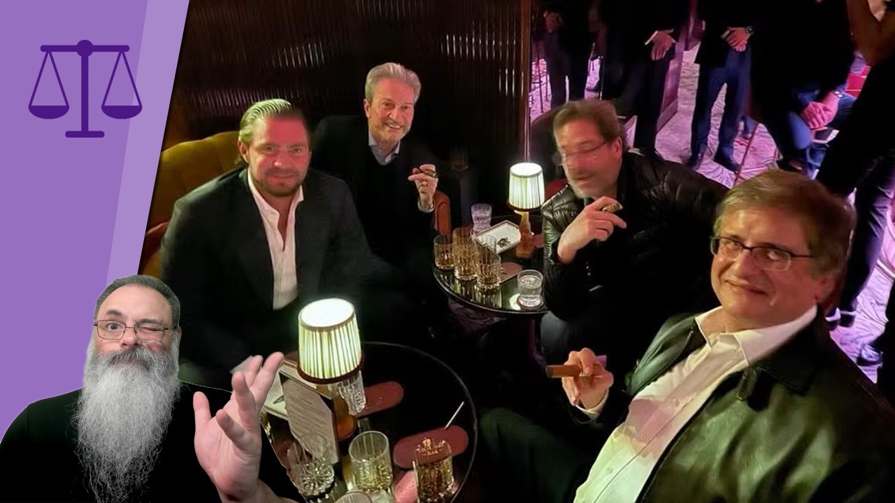 FOTO de AMIGOS PAULO GONET e DANIEL VORCARO expõe HIPOCRISIA de GILMAR MENDES: ENROLADO até o TALO
