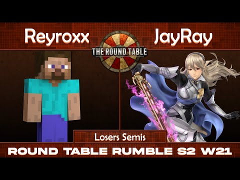 RTR S02 W21 | Reyroxx (Steve) vs JayRay (Corrin) | Losers Semi-Final | SSBU Ultimate Tournament