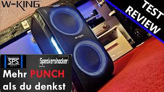 Günstiger Partyspeaker Test, Soundcheck, Vergleich. Was kann der W-KING T9 PRO Partylautsprecher