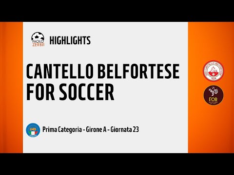 [HIGHLIGHTS] Prima categoria Girone A 24/25 - Day 22 - Cantello Belfortese - FOR Soccer
