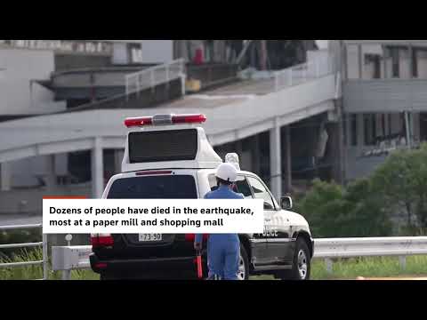 Video Thumbnail: Death toll rises as search and rescue continues after Japan quake