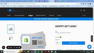 Custom-printed gift cards with Shopify POS | Physical gift cards