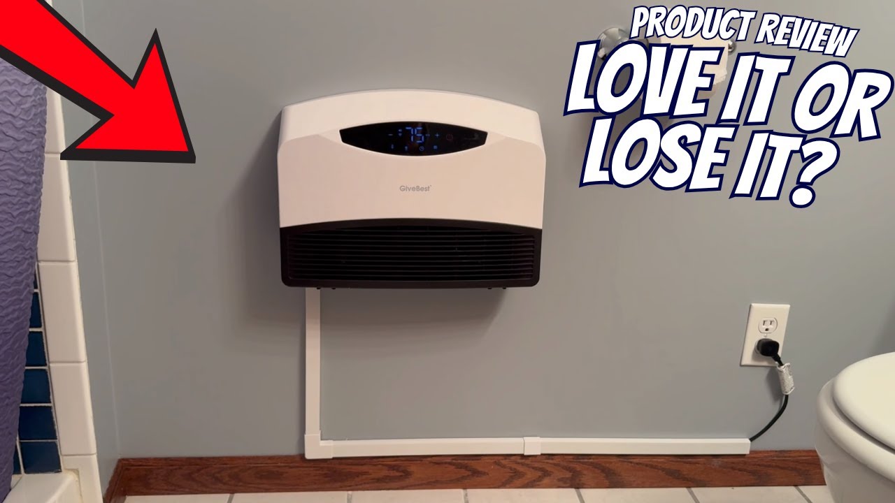 Smart Heat for Any Room 🔥 GiveBest Electric Wall Heater Review | WiFi + Remote Control Tested #ad
