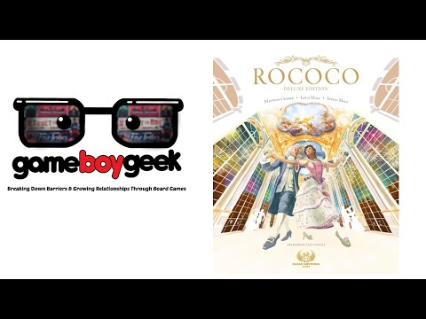 Rococo Deluxe Edition Components Showcase & Review with the Game Boy Geek
