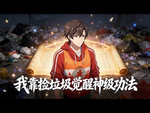 【Multi Sub】《我靠撿垃圾覺醒神級功法》綁定功德系統後，我靠撿垃圾一路變強#漫劇 #動態漫 #AI漫劇 #動漫 #動畫