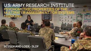 Psychometric Properties of the Multirater Assessment for Systems Thinking - Bessey and Loer- SLDF