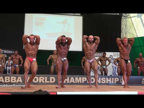 2nd Callout - Men Class 2 - NABBA World Championship 2018