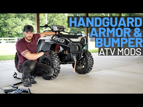 ATV MODS! BUMPER, ARMOR, & HANDGUARDS - TRAIL TALK EP. 18 | POLARIS OFF-ROAD VEHICLES