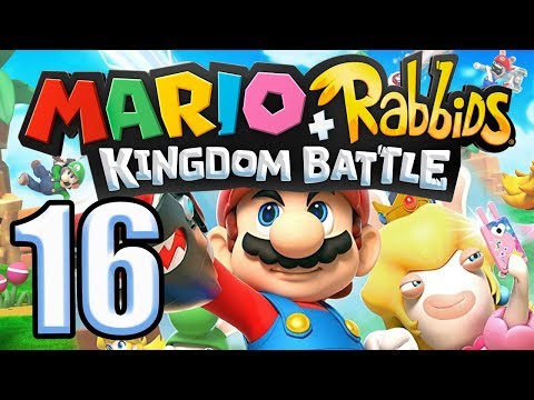 Mario + Rabbids: Kingdom Battle playthrough pt16 - 1st Boss is an AWESOME Surprise!