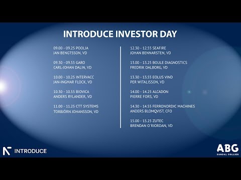 Introduce Investor Day Sal 2 Video