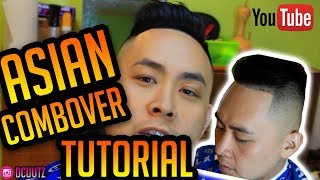 Asian Combover Haircut- High Skin Fade Tutorial