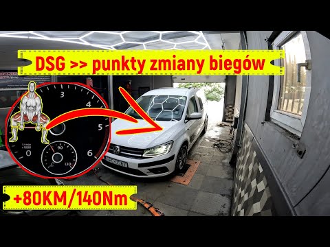 Poprawiamy fabrykę w VW Caddy 2.0 TDI DFSD DSG  // chiptuning ECU&TCU