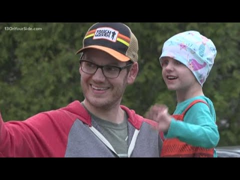 Celebration! 5-year-old girl goes home after overcoming 5-pound tumor