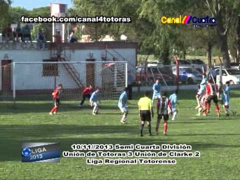 RESUMEN RESERVA UNION TOTORAS 3 UNION CLARKE 2 NOV 10