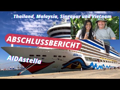 Das letzte Video von der AIDAstella. Gutes und Negatives von Uwe und Pornpana auf dem Pooldeck.