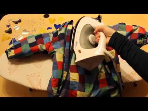 Reflektoren aufbügeln: So bügelt Ihr ein Reflektor Bügelbild für Kleidung auf