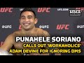 Punahele Soriano Calls Out 'Workaholics' Star Adam DeVine for Ignoring DMs | UFC Long Island