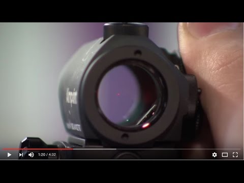 Tähtäimen valinta - avo-, punapiste- ja kiikaritähtäin