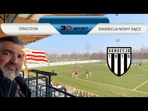 Sparing: Cracovia - Sandecja Nowy Sącz [jedyny gol]. 2022-03-25