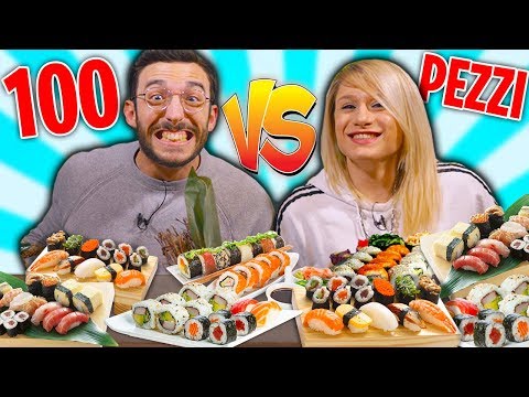 100 PEZZI DI SUSHI: MURRY vs CHERRY - Chi vincerà??