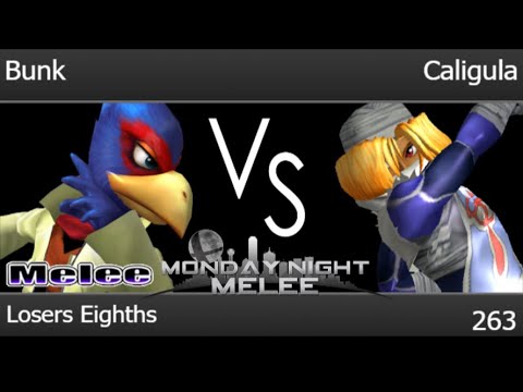 MNM 263 - Bunk (Falco) vs Caligula (Sheik) Losers Eighths - Melee