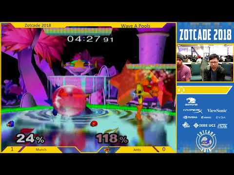 Zotcade '18 - Munch vs. Anto - Wave A Pools