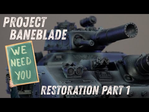 1999 called, they want their Bane Blade back! Let's restore this Warhammer beast first.