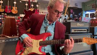 Video thumbnail for 1962 Fender Stratocaster in Fiesta Red by williesguitars