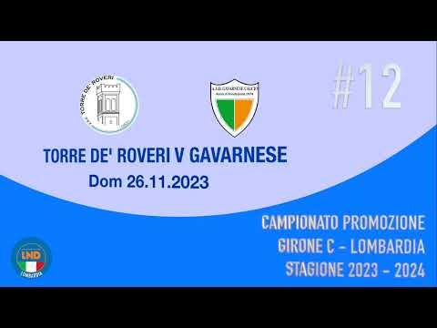 Torre de' Roveri v Gavarnese (26.11.2023)