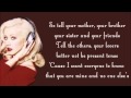 Christina Aguilera  Ain't No Other Man Lyrics