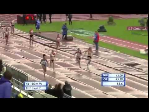 4x100 Italia (batterie) - European Athletics U23 Championships