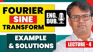 Fourier Transform in English | Fourier Sine Transform Example & Solutions by GP Sir