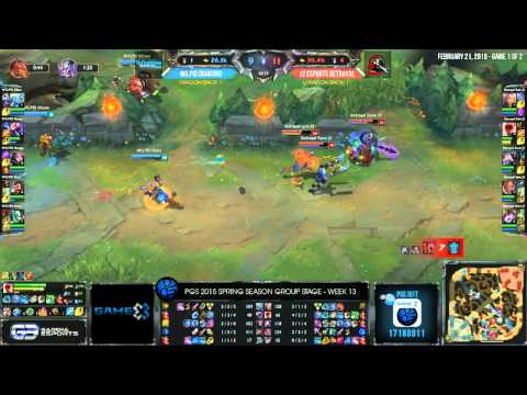 PGS 2015 Spring Season W13 - DIA vs J2