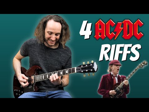 AC/DC Riffs von Anfänger bis Profi!