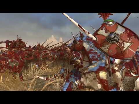 Knights of the Black Grail VS Knights of Sigmar Blood - Mod - Total War: Warhammer 2
