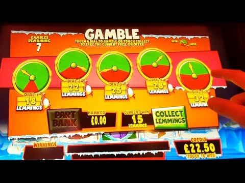 Trial Video: Low stake! Going For Max Bonus/ Spins on Lucky Lemmings & Spartacus High and Mighty.